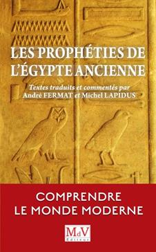 [9782355993527] Les prophéties de l'Egypte ancienne