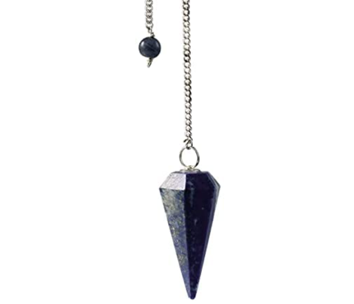 [3660341410936] Pendule à Facettes Lapis Lazuli