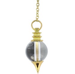 [3660341686904] Pendule Sephoroton en Cristal de Roche