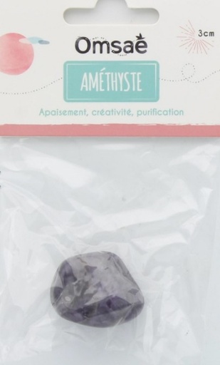 [3660341705452] Pierre roulee amethyste taille l