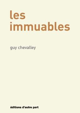 [9782940518760] Les immuables