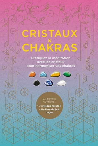 [9782853276887] Coffret Cristaux & chakras