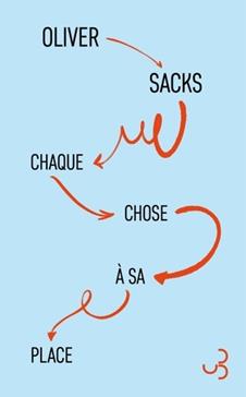 [9782267032031] Chaque chose à sa place