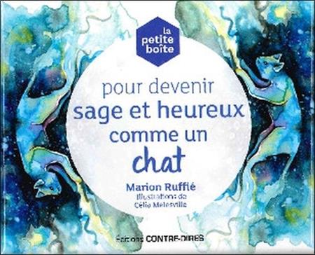 [9782849335543] La petite boîte pour devenir sage et heureux comme un chat